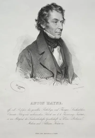 Portrait Of Dr Anton Hayne