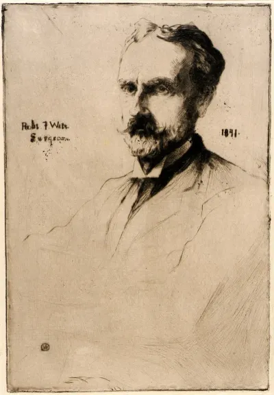 Portrait Of Dr Robert F Weir 3