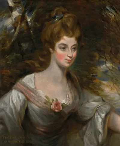 Portrait Of Elizabeth Lady Croft 1754 1815
