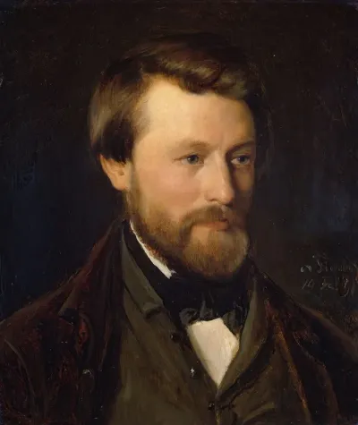 Portrait Of Emil Tidemand The Artists Brother 2