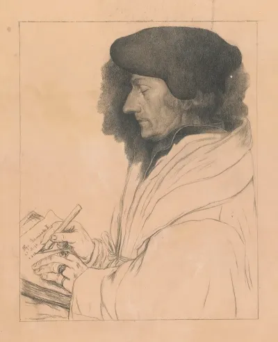 Portrait Of Erasmus Of Rotterdam