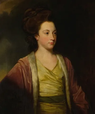 Portrait Of Frances Alicia Bennet B 1749