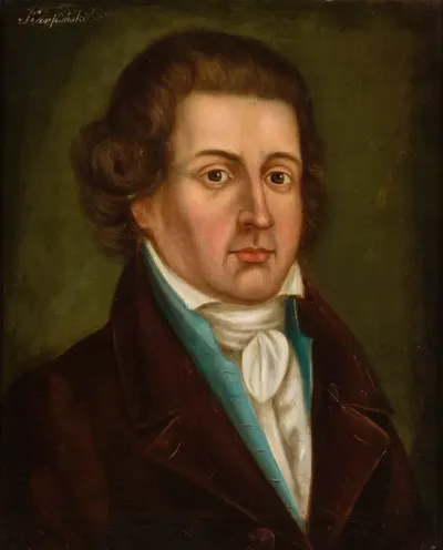 Portrait Of Franciszek Karpinski 1741 1825 Poet