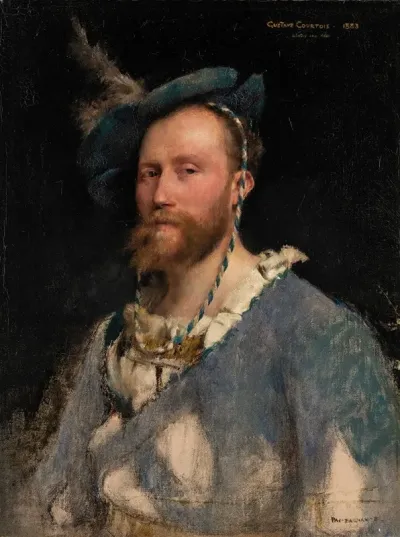 Portrait Of Gustave Courtois 3