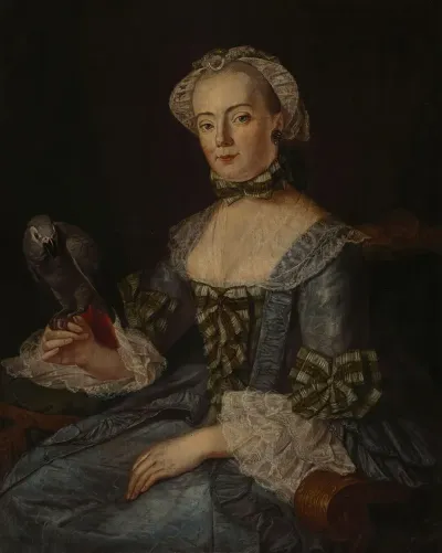 Portrait Of Hester Anna Van Foreest 1736