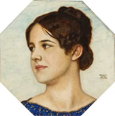 Portrait Of His Daughter Marie