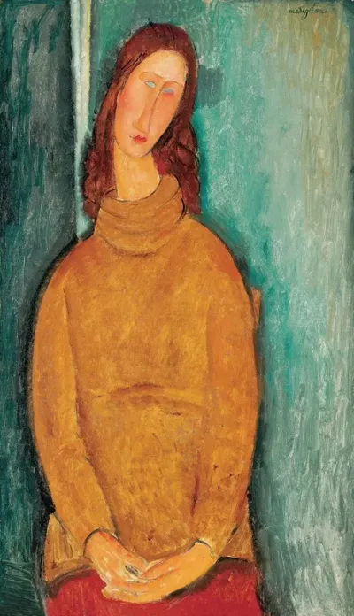 Portrait Of Jeanne Hebuterne