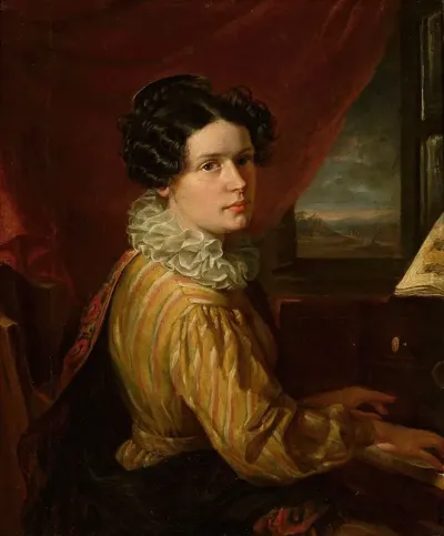 Portrait Of Karolina Towianska