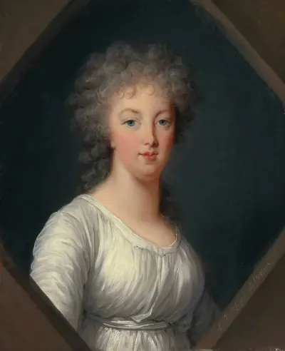 Portrait Of Marie Antoinette 1755 1793