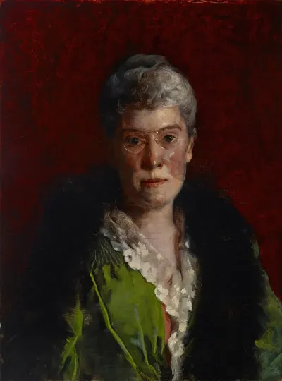 Portrait Of Mary Knox Buzby Addicks Warner