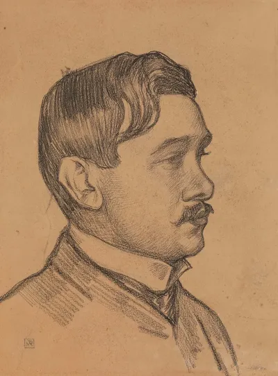 Portrait Of Maurice Maeterlinck 2
