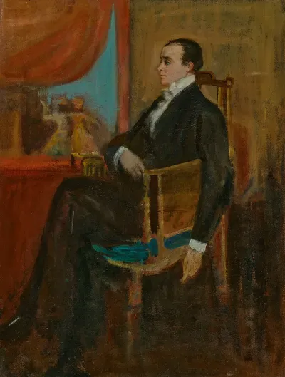 Portrait Of Max Beerbohm