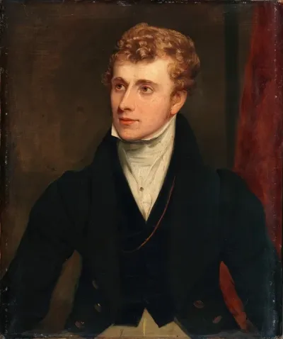 Portrait Of Michael Banim 1796 1874 Author