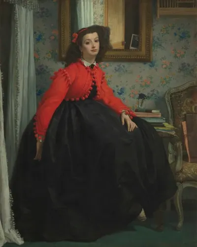 Portrait Of Miss L L