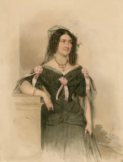 Portrait Of Mrs Charles Kean