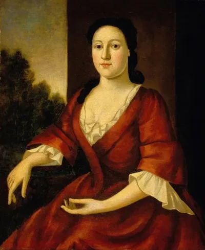 Portrait Of Mrs John Greenleaf Priscilla Brown 1725 1759