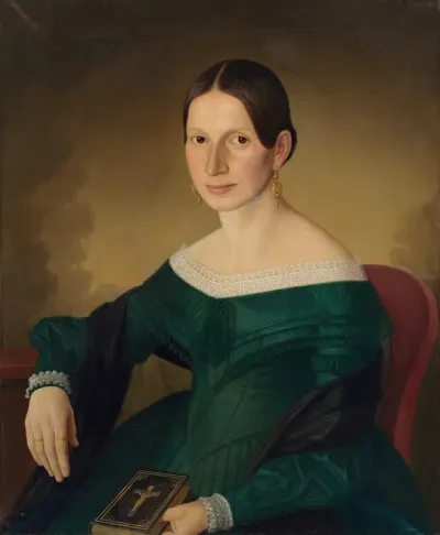 Portrait Of Mrs Juppova