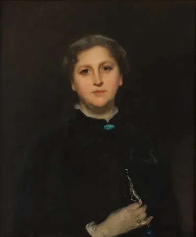 Portrait Of Mrs Raphael Pumpelly