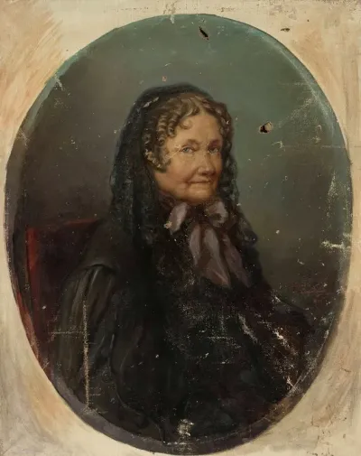 Portrait Of Mrs Sowinska Generals Wife 1776 1860