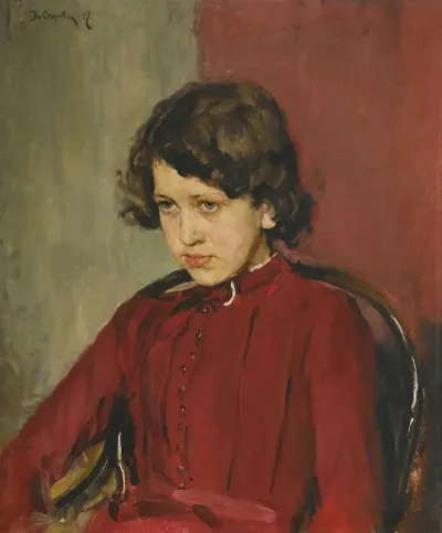 Portrait Of Praskovia Anatolievna Mamontova