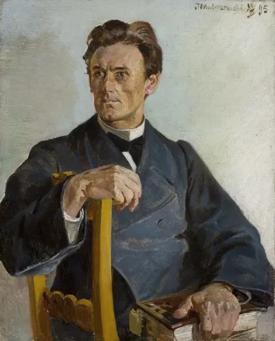 Portrait Of Priest Henryk Radominski Ca 1870 After 1925
