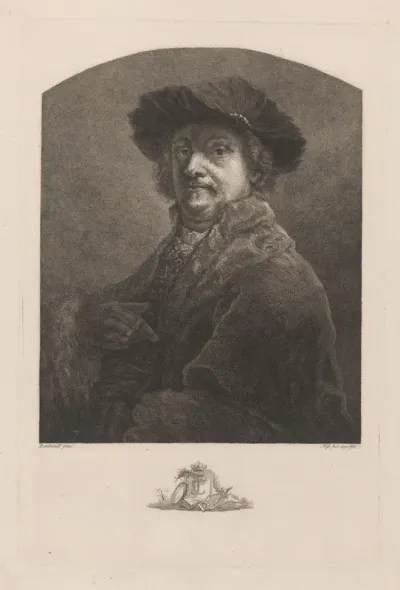 Portrait Of Rembrandt Van Rijn