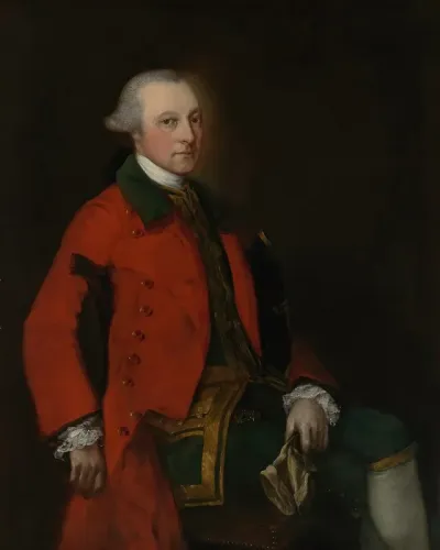 Portrait Of Robert Sutton 1710 1776 Of Scotton Nottinghamshire