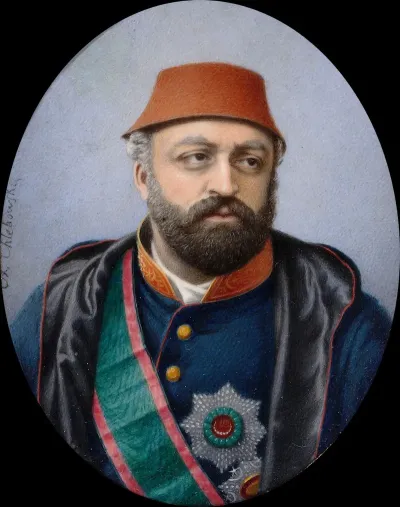 Portrait Of Sultan Abdulaziz