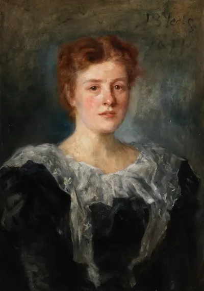 Portrait Of Susan Mitchell 1866 1926 Poet