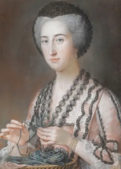 Portrait Of Susanna Hoare Viscountess Dungarvan Later Countess Of Ailesbury 1732 1783