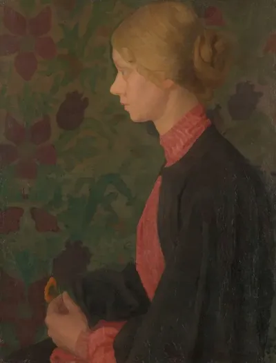 Portrait Of The Artist Ragnhild Lalla Hvalstad