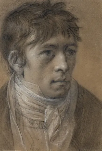 Portrait Of The Artists Son Carl Anton Graff