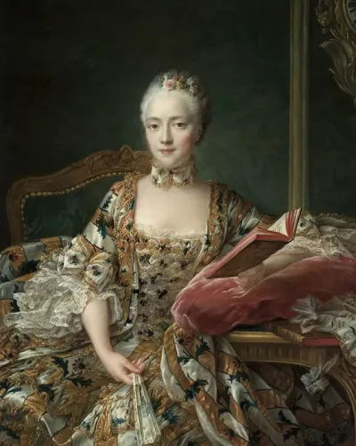 Portrait Of The Marquise Daguirandes