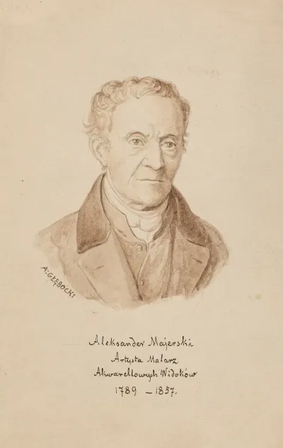 Portrait Of The Painter Aleksander Majerski
