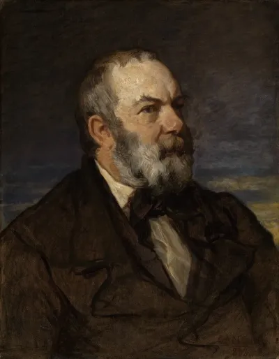 Portrait Of The Painter Johann Wilhelm Schirmer
