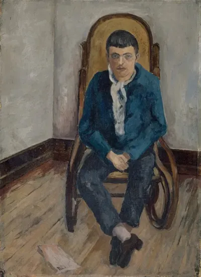Portrait Of The Painter Walter Kurt Wiemken 2
