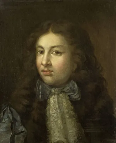 Portrait Of Thedoor Netscher 1661 1728 The Artists Oldest Son