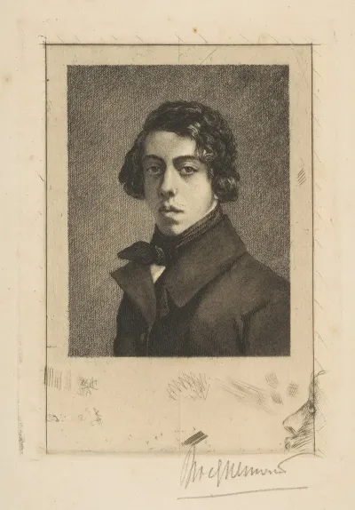 Portrait Of Theodore Chasseriau