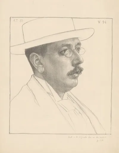 Portret Van Aegidius Willem Timmerman