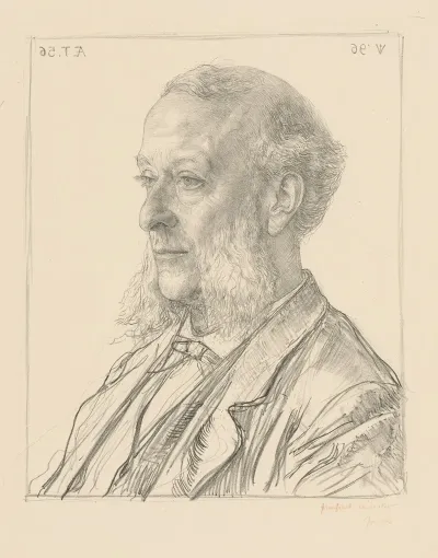 Portret Van Albert Cornelis Vreede