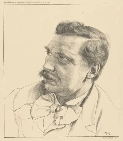 Portret Van Albert Neuhuys