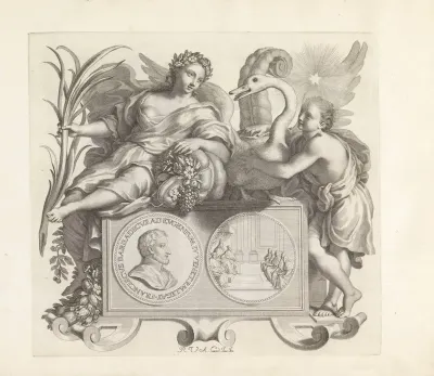 Portret Van Francesco Barbarigo En De Personificaties Voorspoed En Goed Gesternte