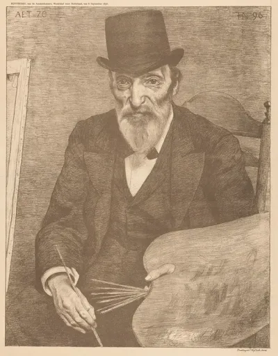 Portret Van Hendrik Valkenburg