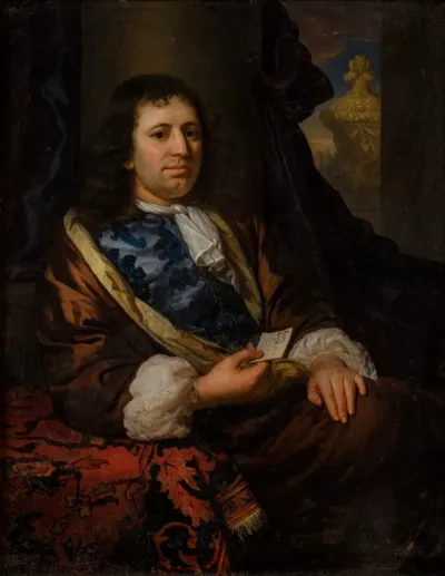 Portret Van Johan De Bruin 1678 1746
