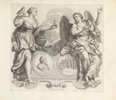 Portret Van Pietro Barbarigo En De Personificaties Oprechtheid En Onsterfelijkheid