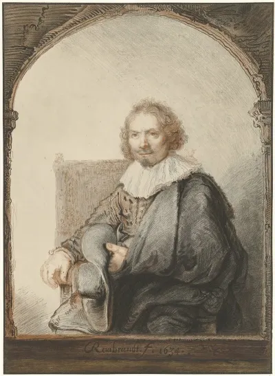 Portret Van Rembrandt
