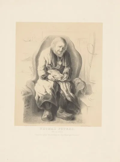 Portret Van Thomas Peters