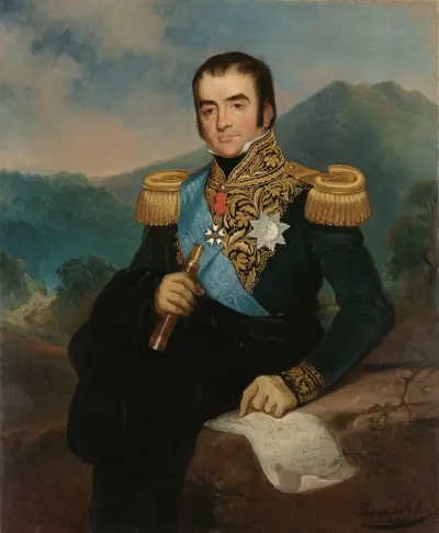 Posthumous Portrait Of Herman Willem Daendels Governor General Of The Dutch East Indies