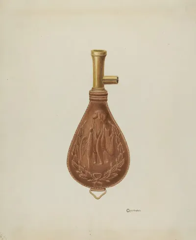 Powder Flask 10