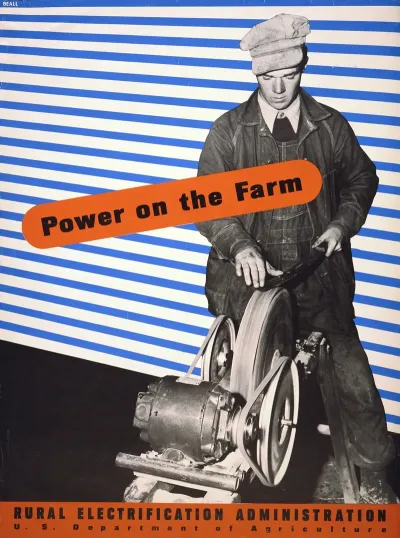 Power On The Farm Rural Electrification Administration U S Department Of Agriculture